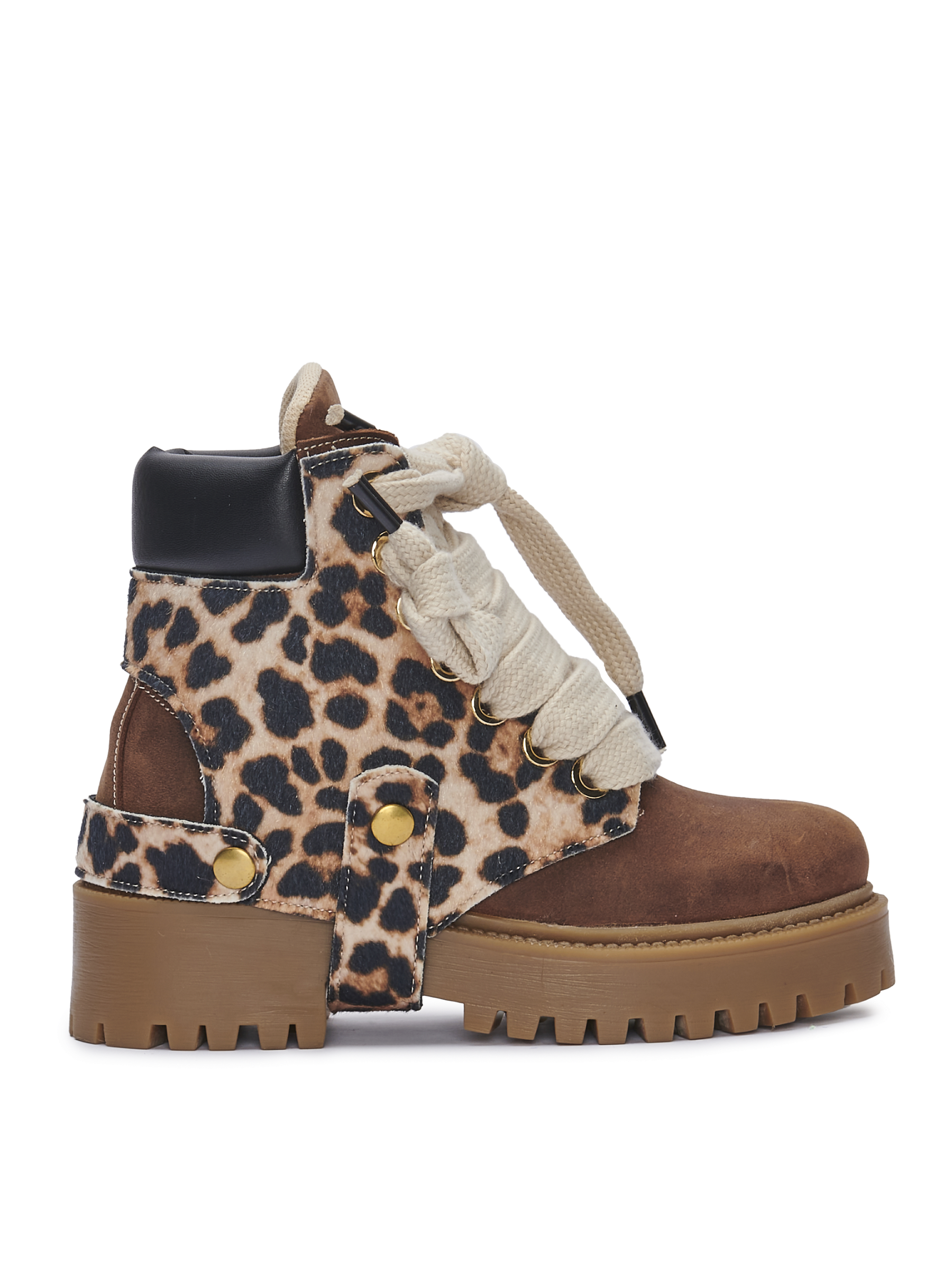 STARBOOT CUSTOM – Leopard Panel Leather