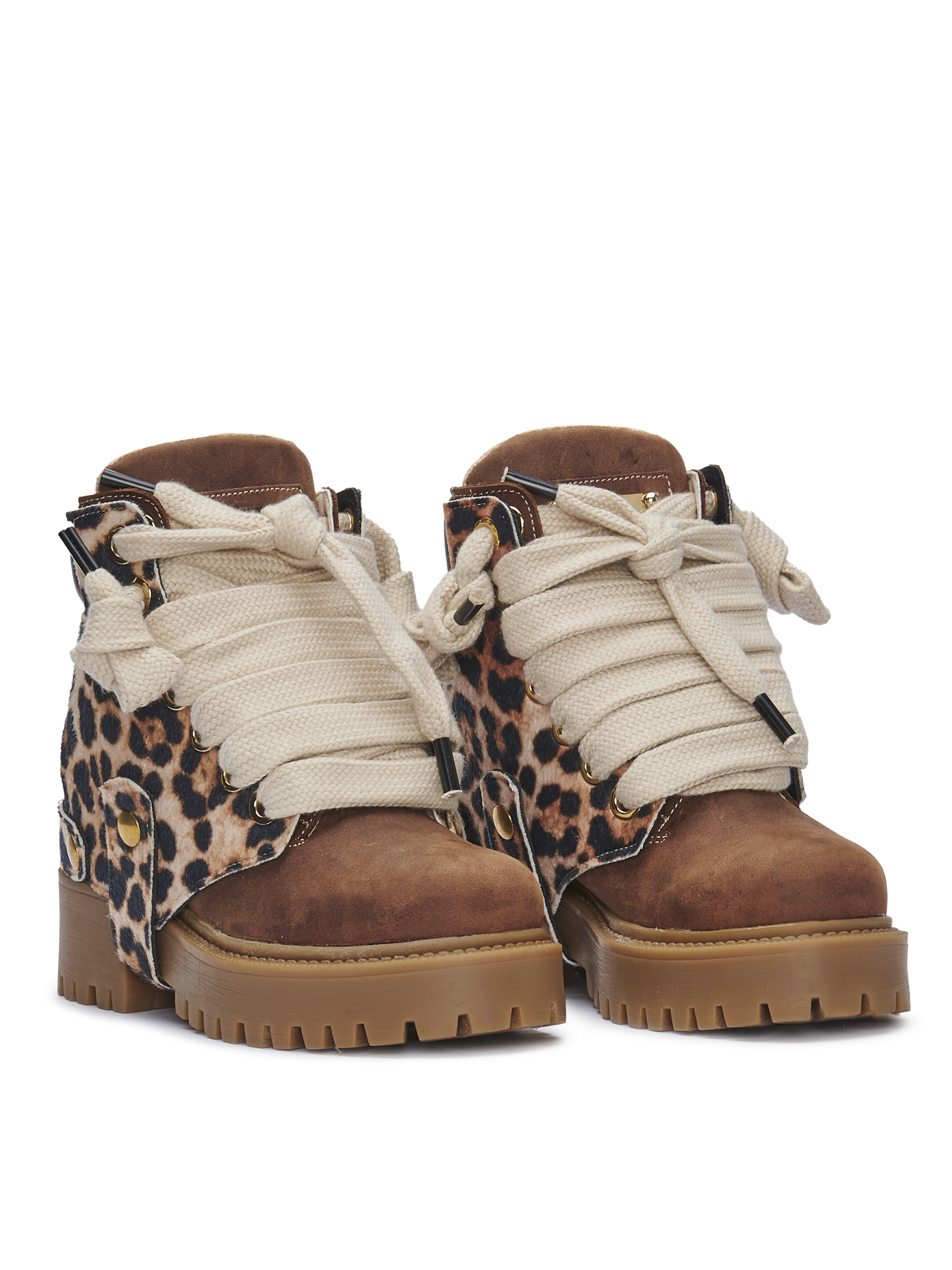 STARBOOT CUSTOM – Leopard Panel Leather