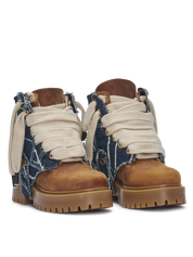 STARBOOT CUSTOM — Leder-Denim-Hybrid