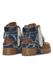 STARBOOT CUSTOM — Leder-Denim-Hybrid