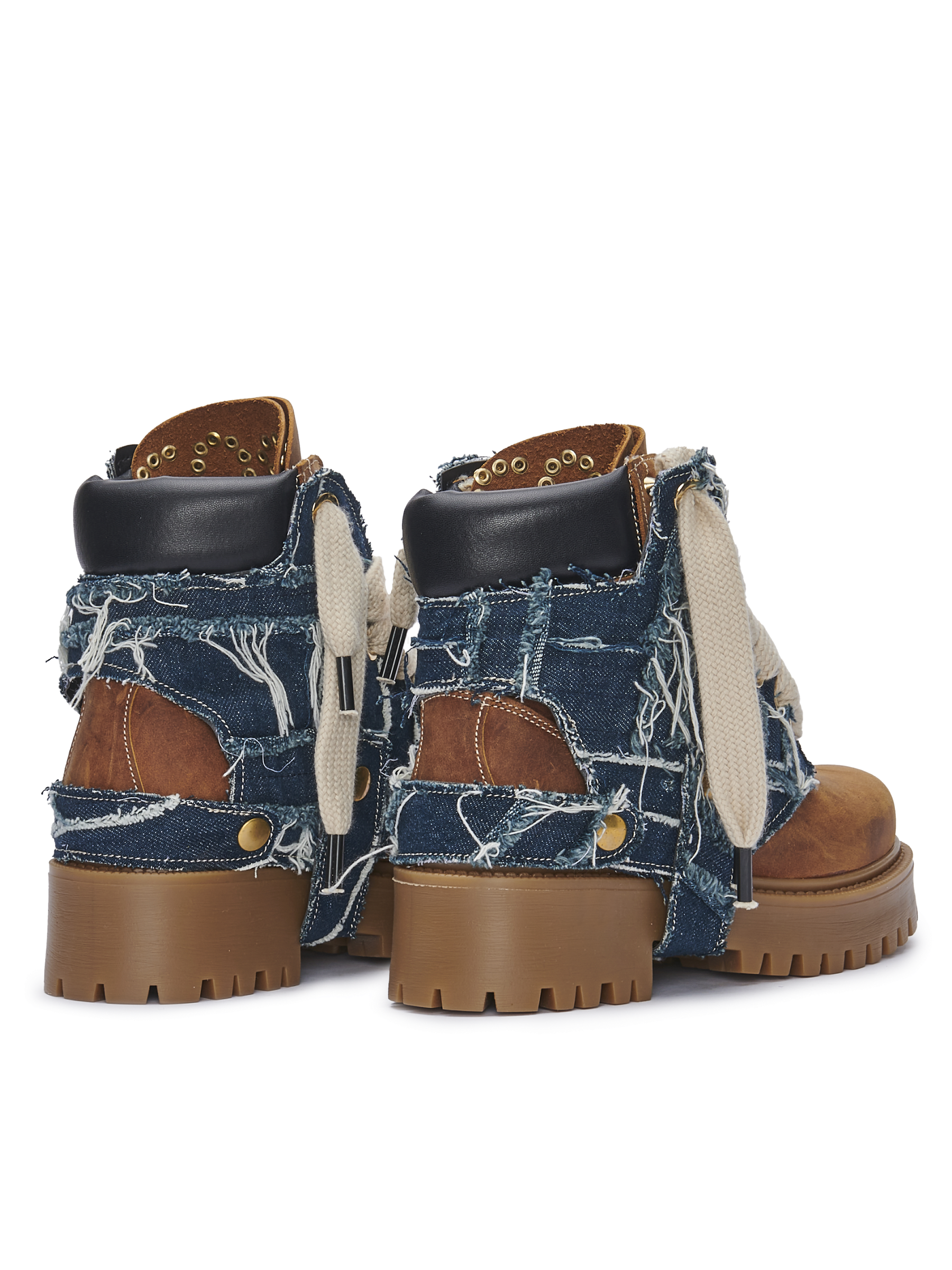 STARBOOT CUSTOM — Leder-Denim-Hybrid
