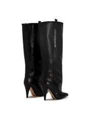 STORM — Schwarzer Stiefel mit mittelhohem Schaft
