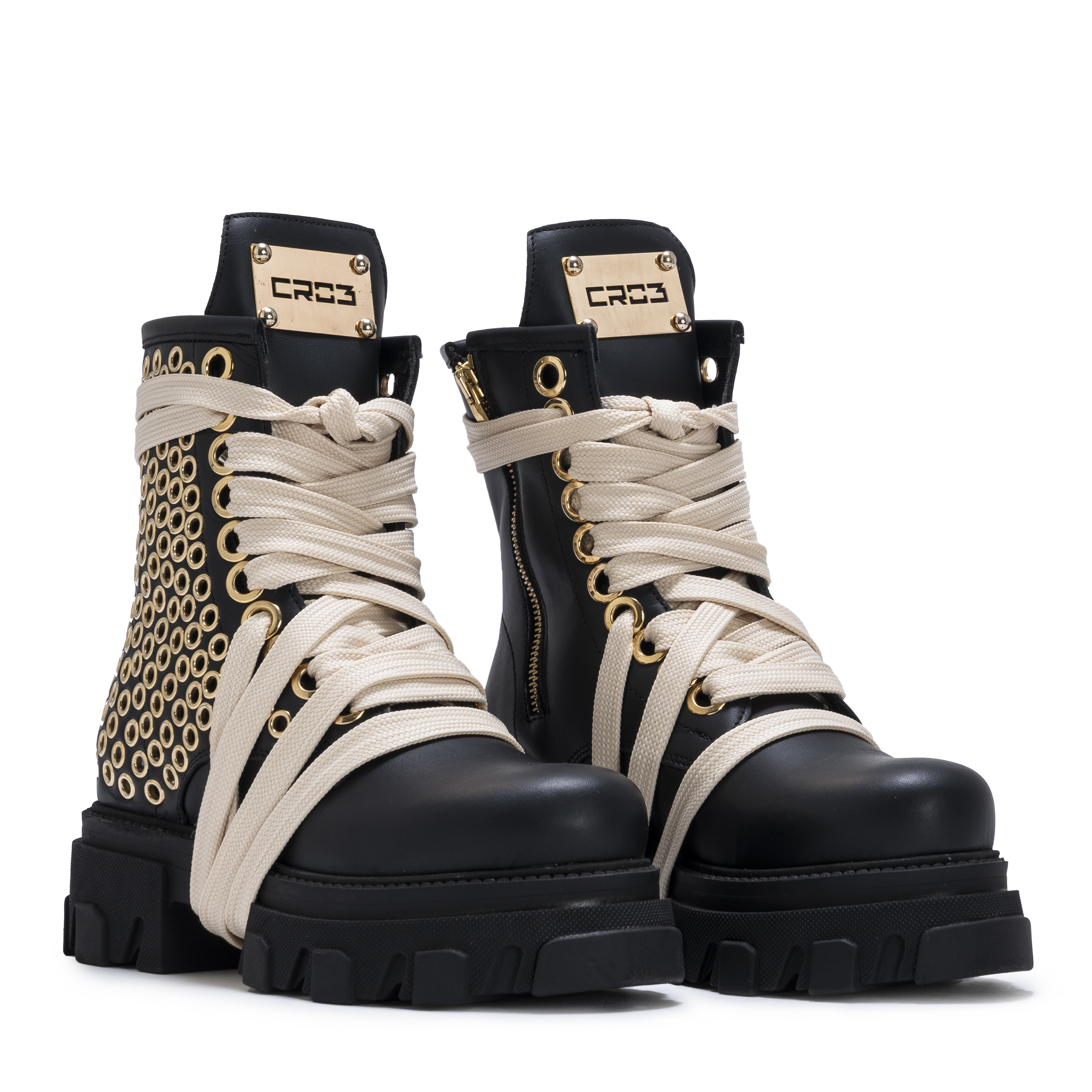 STARBOOT DOMINION – Black Gold Eyelets