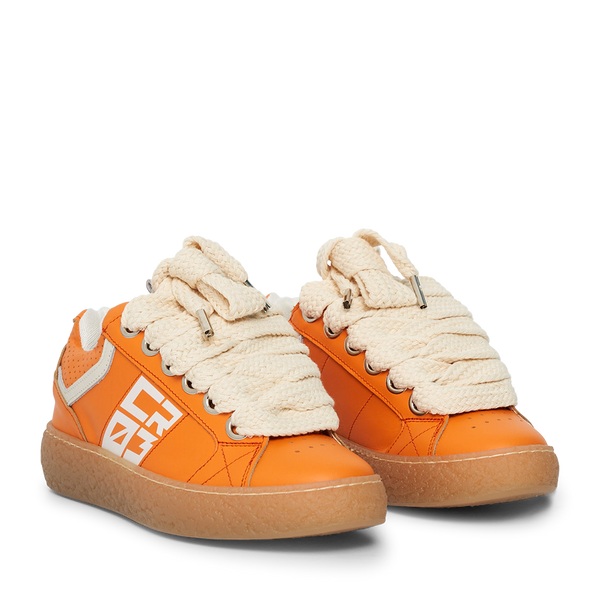 Dude Orange Leather