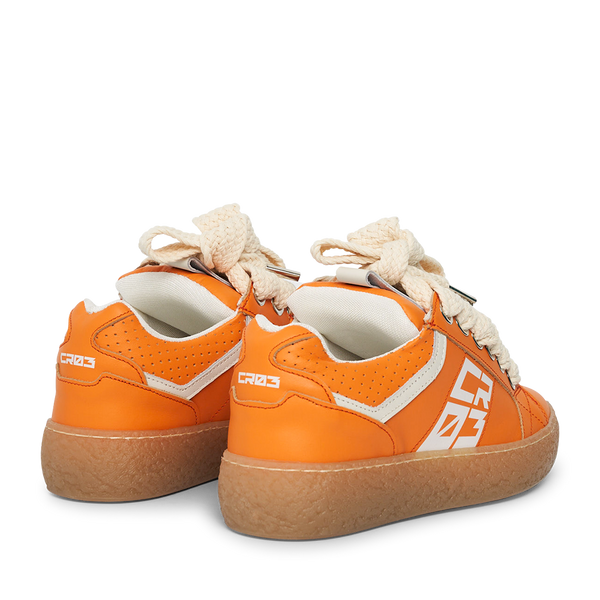 Dude Orange Leather