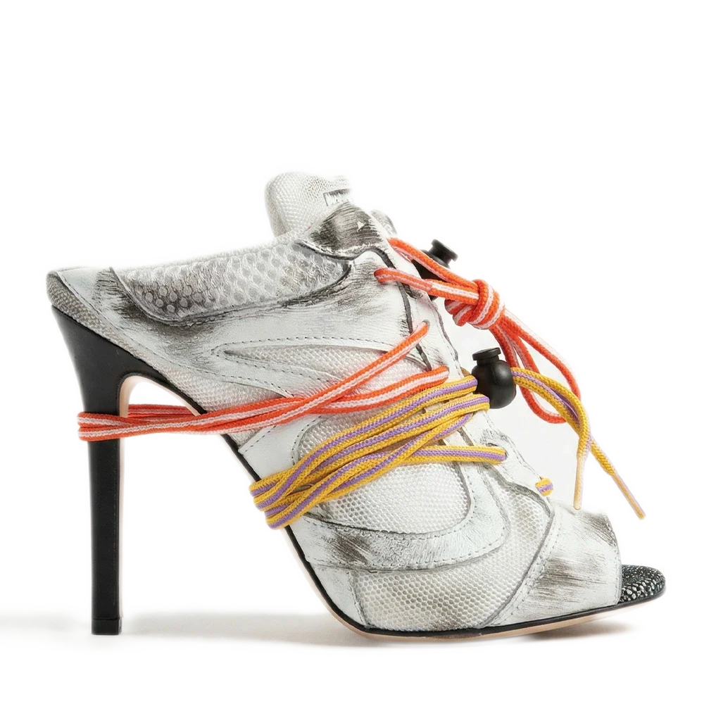 RUSH SABOT – Tacco d'impatto Bianco