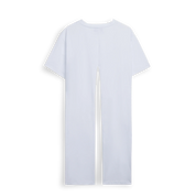 T-shirt Stelle di Gatto Bianca Annodata