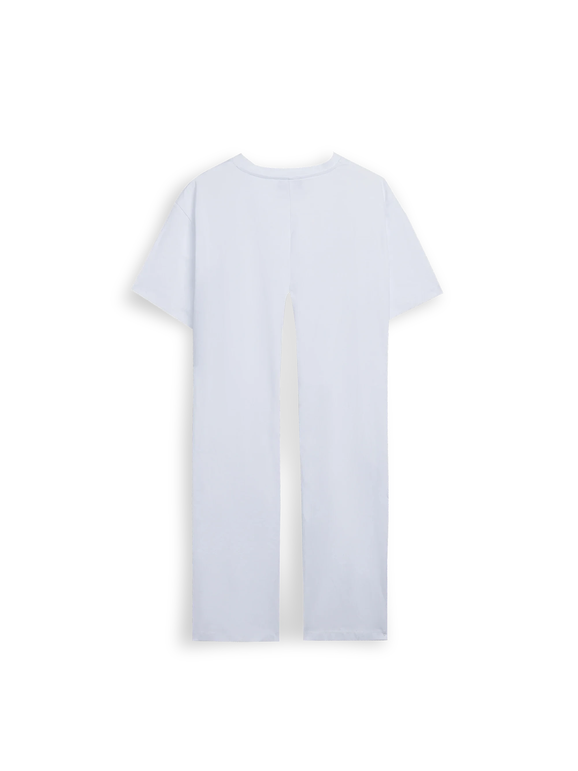 White Knotted Cat Stars T-Shirt