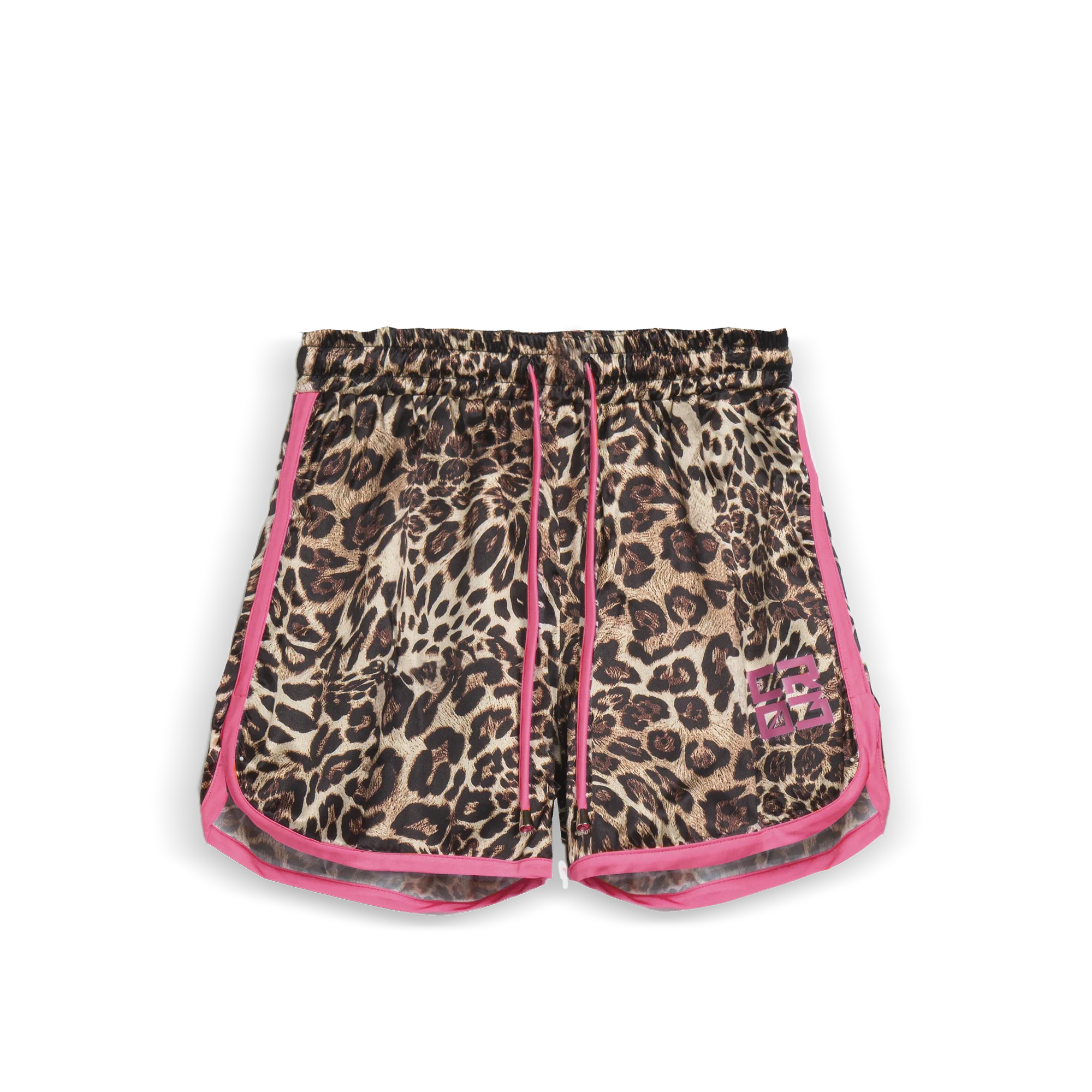 Shorts Leopardo CR03 Rosa