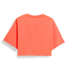 Orange Cropped 03 Leopard T-Shirt