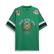 T-Shirt Hockey Verde Fatto con Amore