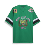 T-Shirt Hockey Verde Fatto con Amore